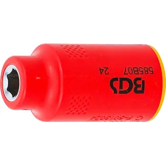 BGS technic VDE dopsleutel, zeskant - 3/8" - 7 mm