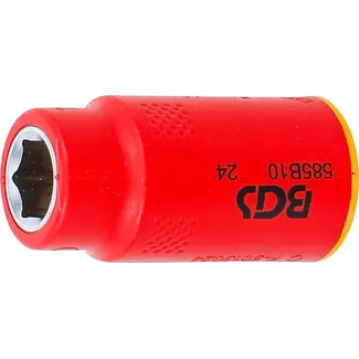 BGS technic VDE dopsleutel, zeskant - 3/8" - 10 mm
