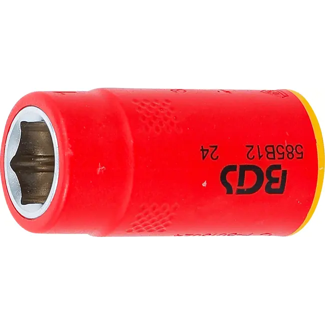 BGS VDE dopsleutel, zeskant - 3/8" - 12 mm