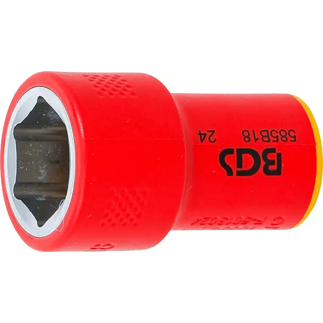BGS VDE dopsleutel, zeskant - 3/8" - 18 mm