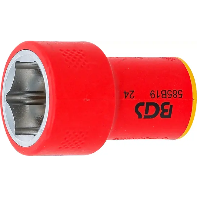 BGS VDE dopsleutel, zeskant - 3/8" - 19 mm