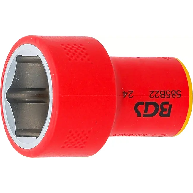 BGS VDE dopsleutel, zeskant - 3/8" - 22 mm