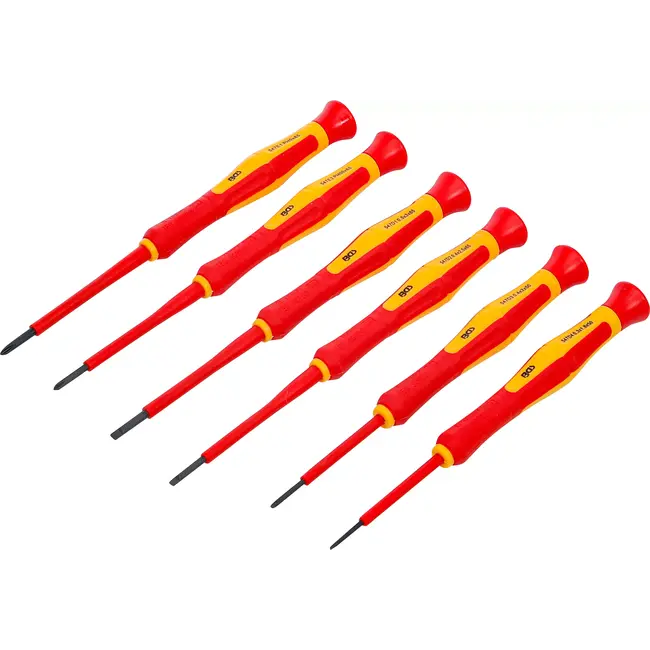 BGS VDE-precisie-schroevendraaierset - 6 delig