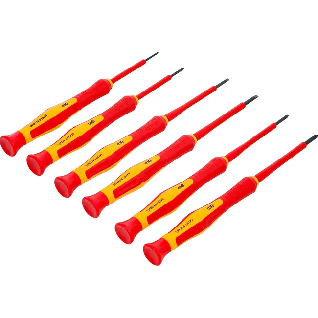 BGS VDE-precisie-schroevendraaierset - 6 delig