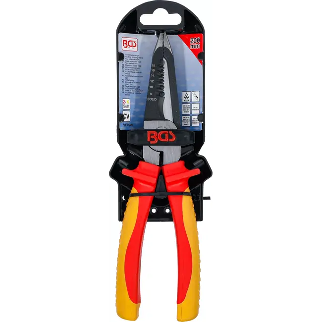 BGS VDE striptang - 200 mm