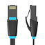 Vention Platte netwerkkabel CAT6 - 1000Mbps - 8 meter - Zwart