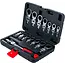 BGS Set insteek-ratelringsleutels en bitset - 6 - 20 mm - 27 delig
