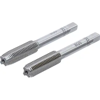 BGS technic Draadsnijtap - voor- en nasnijder - M10 x 1,25 - 2 delig