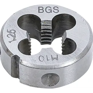 BGS technic Draadsnijplaat - M10 x 1,25 x 25 mm
