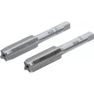 BGS Draadsnijtap - voor- en nasnijder - M12 x 1,25 - 2 delig