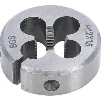 BGS Draadsnijplaat - M12 x 1,5 x 38 mm