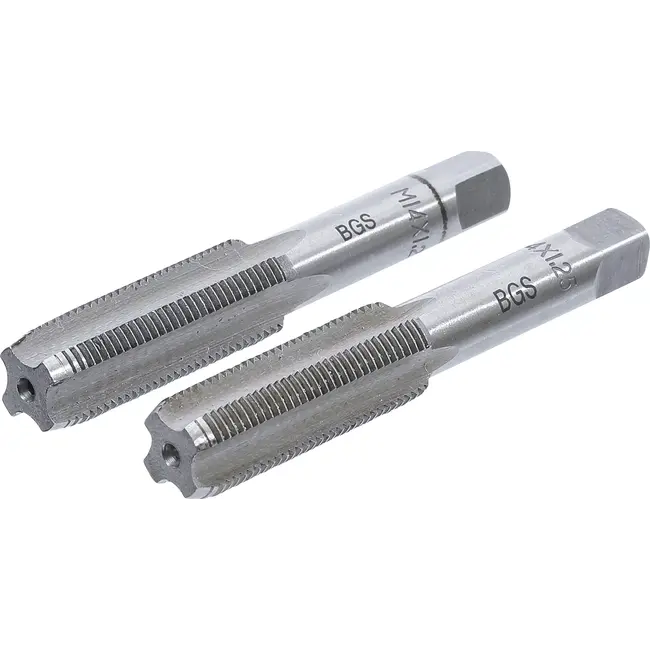 BGS Draadsnijtap - voor- en nasnijder - M14 x 1,25 - 2 delig