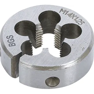 BGS Draadsnijplaat - M14 x 1,25 x 38 mm