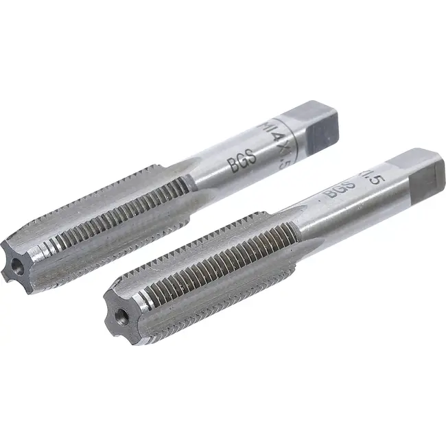 BGS Draadsnijtap - voor- en nasnijder - M14 x 1,5 - 2 delig