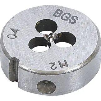 BGS technic Draadsnijplaat - M2 x 0,4 x 25 mm