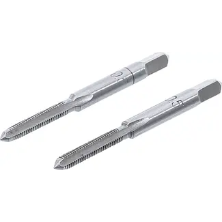 BGS Draadsnijtap - voor- en nasnijder - M3 x 0,5 - 2 delig