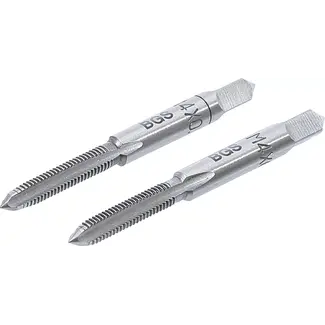 BGS Draadsnijtap - voor- en nasnijder - M4 x 0,7 - 2 delig