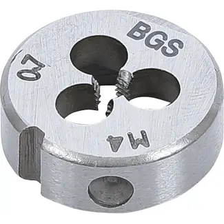BGS technic Draadsnijplaat - M4 x 0,7 x 25 mm