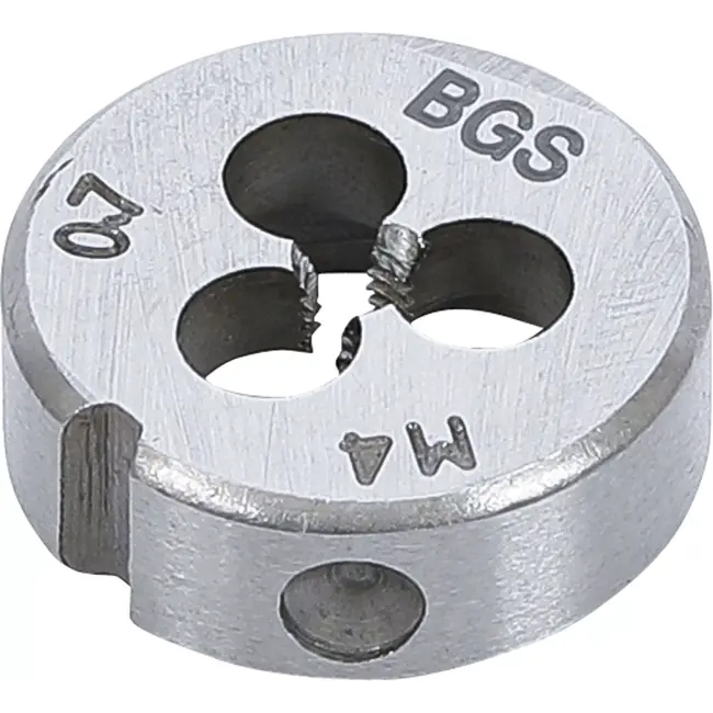 BGS Draadsnijplaat - M4 x 0,7 x 25 mm