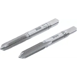 BGS Draadsnijtap - voor- en nasnijder - M6 x 0,75 - 2 delig