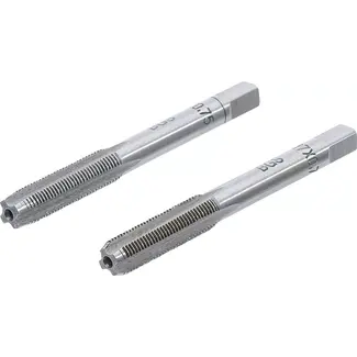 BGS Draadsnijtap - voor- en nasnijder - M7 x 0,75 mm - 2 delig