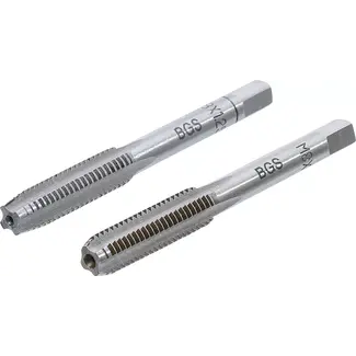 BGS Draadsnijtap - voor- en nasnijder - M8 x 1,25 mm - 2 delig