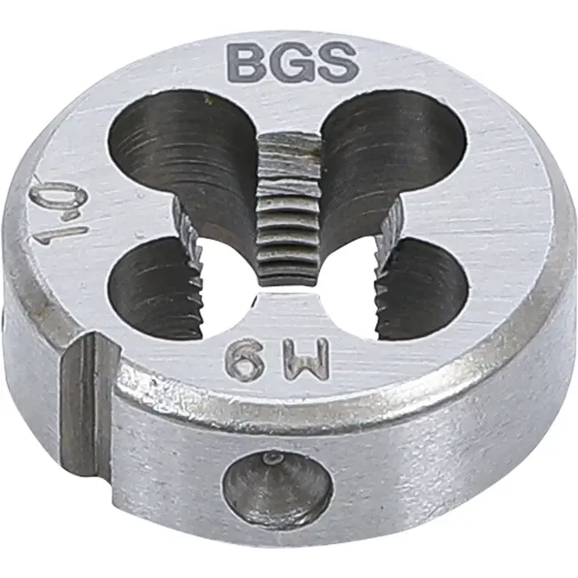 BGS Draadsnijplaat - M9 x 1,0 x 25 mm