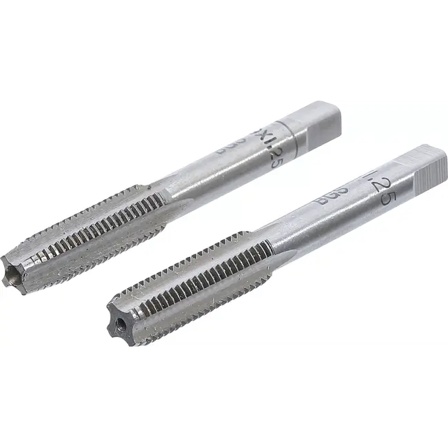 BGS Draadsnijtap - voor- en nasnijder - M9 x 1,25 mm - 2 delig