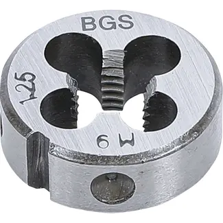 BGS Draadsnijplaat - M9 x 1,25 x 25 mm