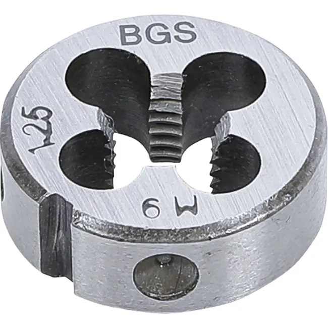 BGS Draadsnijplaat - M9 x 1,25 x 25 mm
