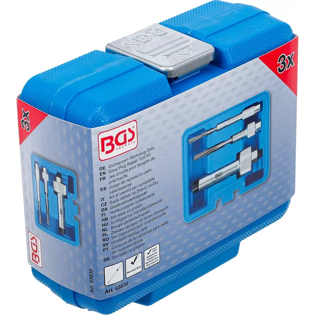 BGS Bougie gereedschapset - 3 delig