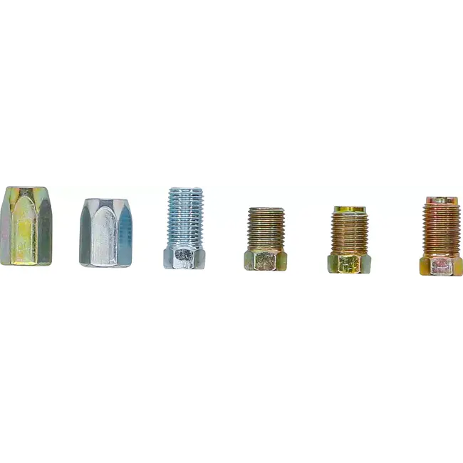 BGS Assortiment wartels en schroeven voor remleiding-schroefverbindingen - 135 delig