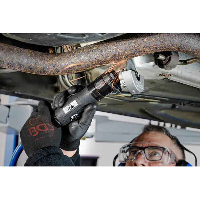 BGS Perslucht doorslijpmachine - met flexibele kop - 260 mm