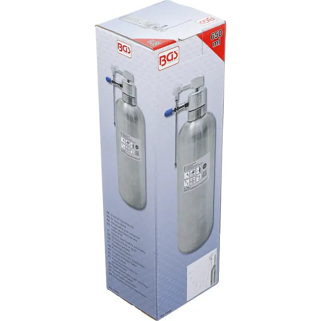 BGS Lucht spuitbus - roestvrij staal - 650 ml