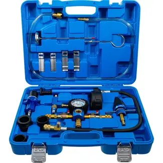 BGS Koelsysteem drukproef- en vulgereedschapset - 13 delig