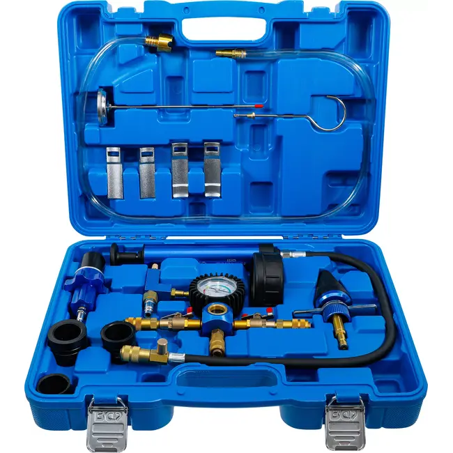 BGS Koelsysteem drukproef- en vulgereedschapset - 13 delig