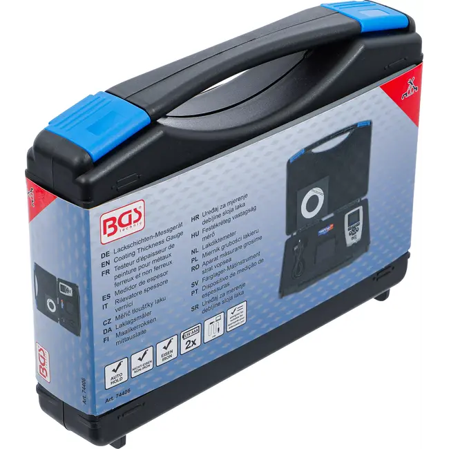 BGS Lakdiktemeter - voor ferro en non-ferro metalen