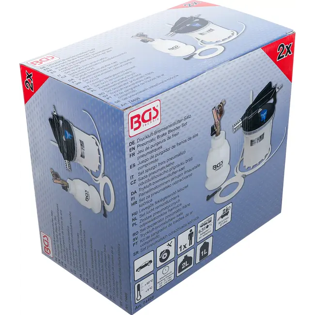 BGS Set lucht remontluchters - 2 delig