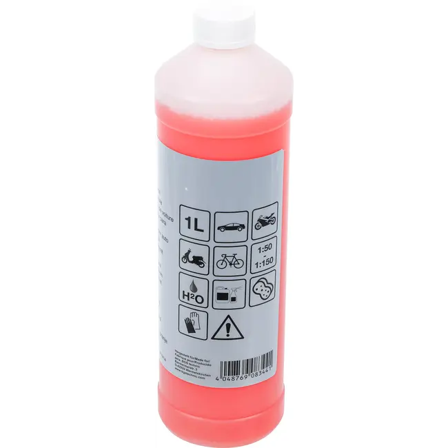 BGS Autoshampoo concentraat - rood - 1000 ml