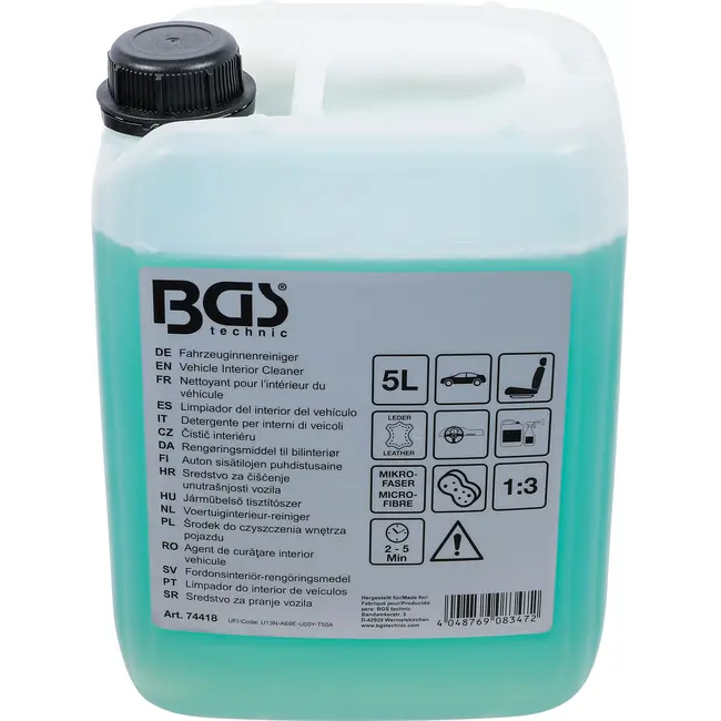 BGS Voertuiginterieur-reiniger - 5 liter