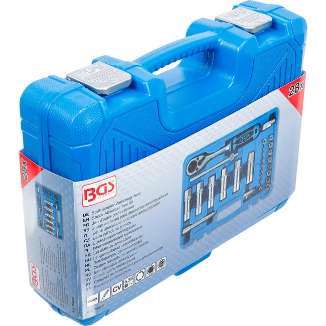 BGS Schokdemper gereedschapset - 28 delig