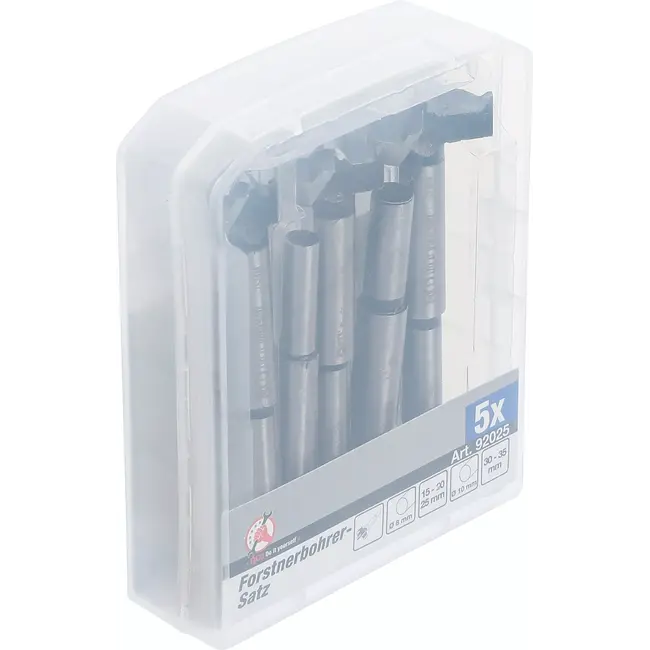 BGS Forstnerboorset - 5 delig