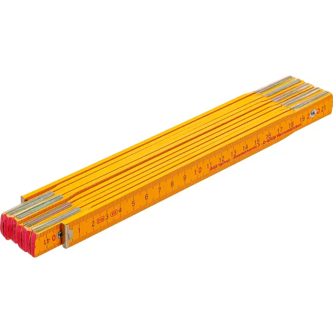 BGS Houten duimstok - 2 meter