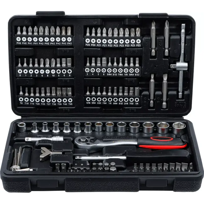 BGS Dopsleutelset - 1/4" - 130 delig