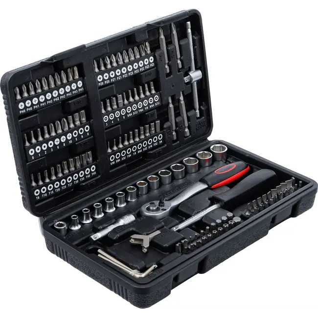 BGS Dopsleutelset - 1/4" - 130 delig