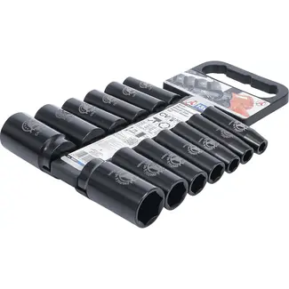 BGS Kracht doppenset - 1/2" - 10 t/m 32 mm - 13 delig