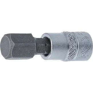 BGS technic Dopsleutelbit - 1/4" - binnenzeskant 10 mm