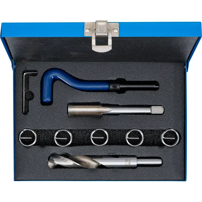 BGS Schroefdraad reparatieset - M18 x 1,5 - 9 delig