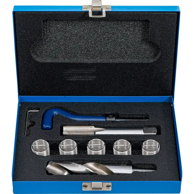 BGS Schroefdraad reparatieset - M20 x 1,5 - 9 delig