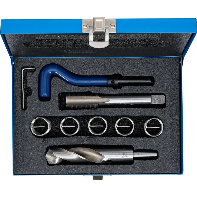 BGS Schroefdraad reparatieset - M20 x 1,5 - 9 delig